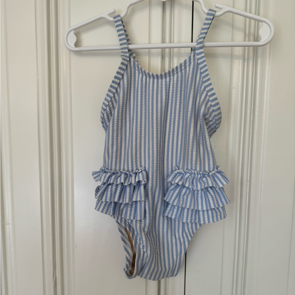 Old Navy Striped Bathing Suit 12-18 months